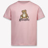 Moschino Girls T-Shirt in Light Pink