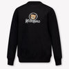 Moschino Kinder Unisex Trui In Zwart