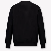 Moschino Kinder Unisex Trui In Zwart