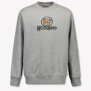 Moschino Kinder Unisex Trui In Grijs