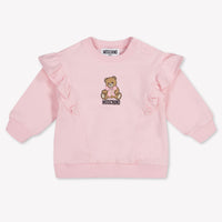 Moschino Baby Meisjes Trui In Licht Roze