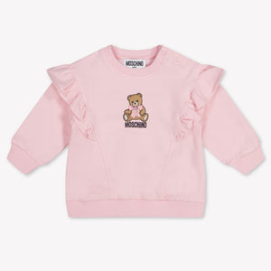 Moschino Baby Meisjes Trui In Licht Roze