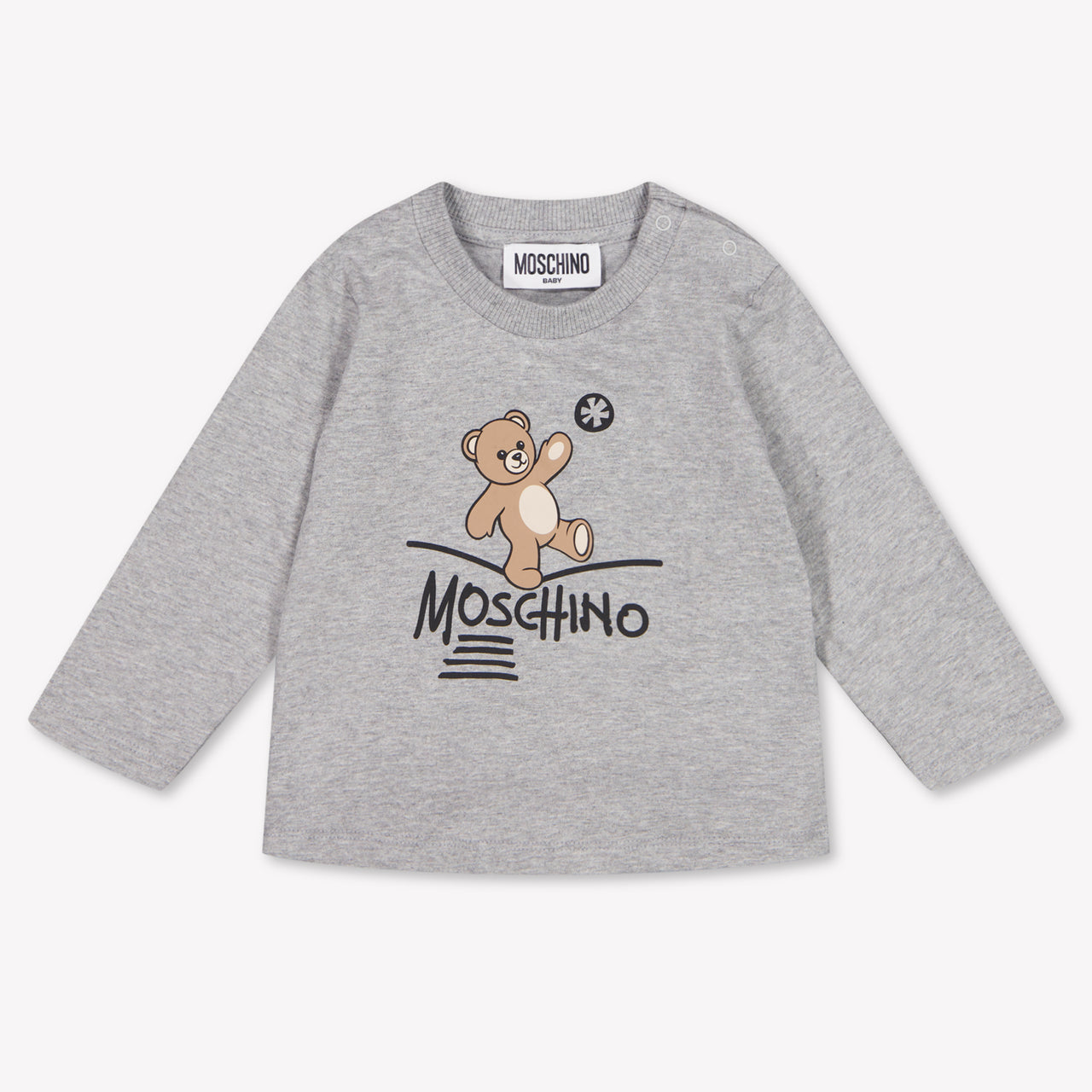 Moschino Baby Meisjes T-Shirt In Grijs