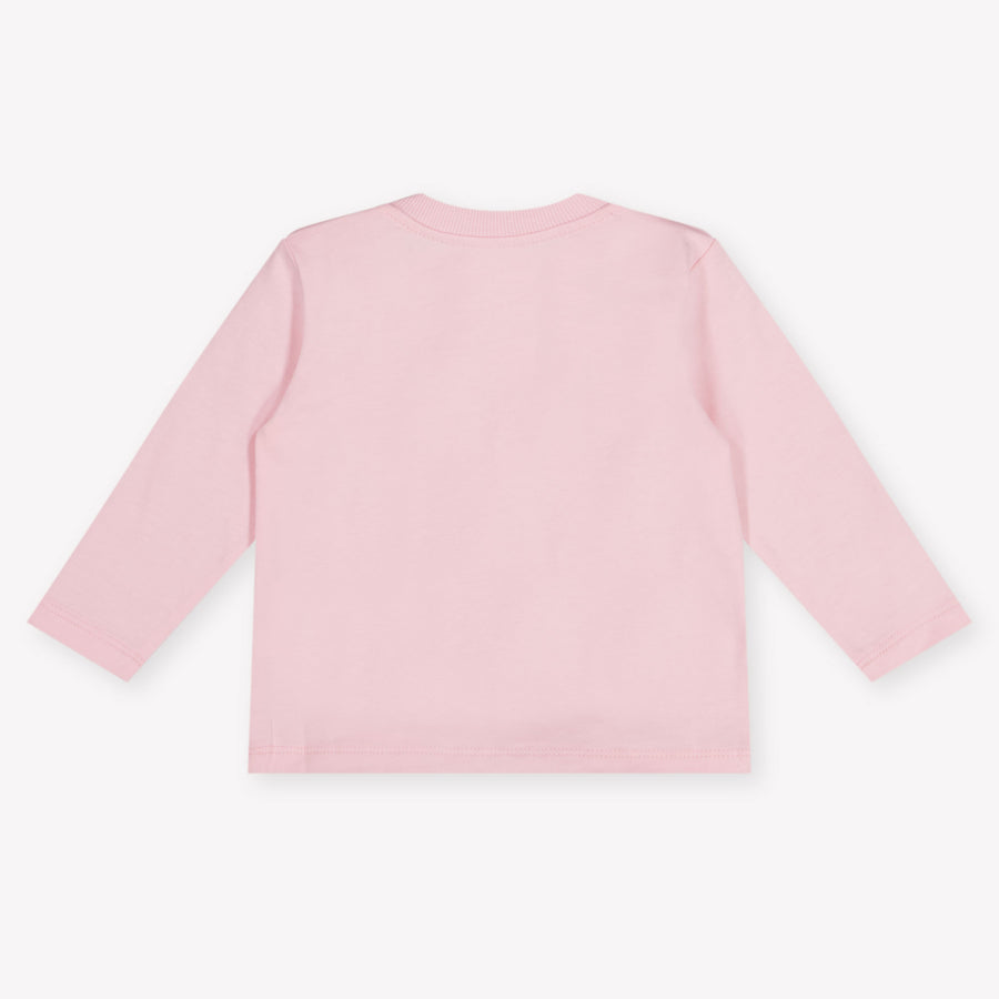 Moschino Baby Unisex T-Shirt In Licht Roze