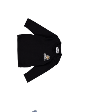 Moschino Baby Unisex T-Shirt In Zwart