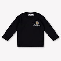 Moschino Baby Unisex T-Shirt In Zwart