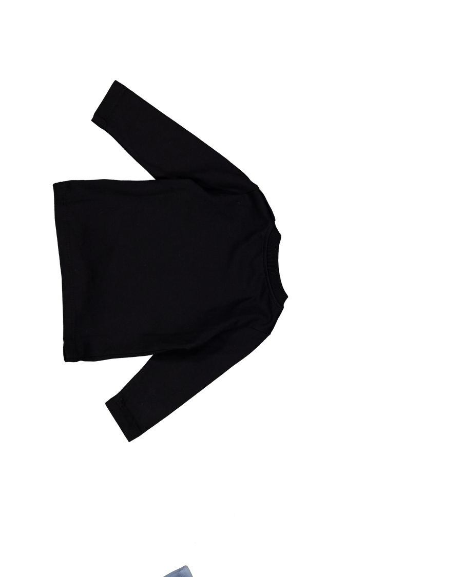 Moschino Baby Unisex T-Shirt In Zwart