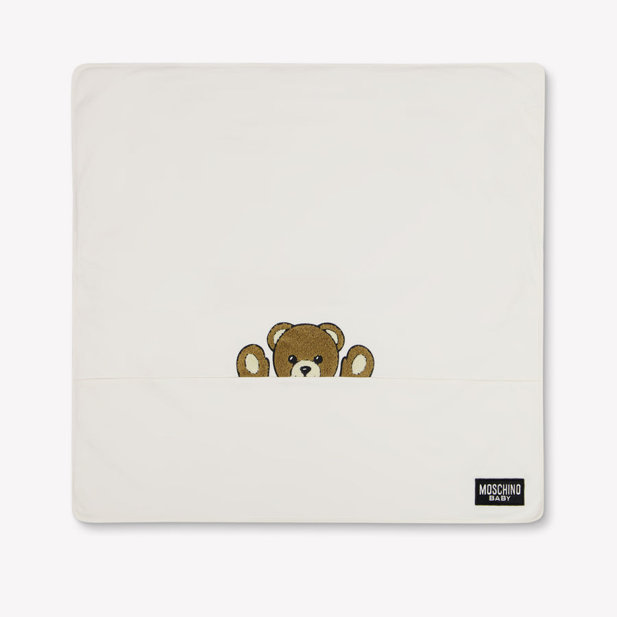 Moschino Baby Unisex Accessoire In Off White