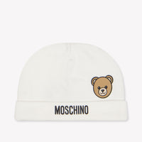 Moschino Baby Unisex Hat In OffWhite