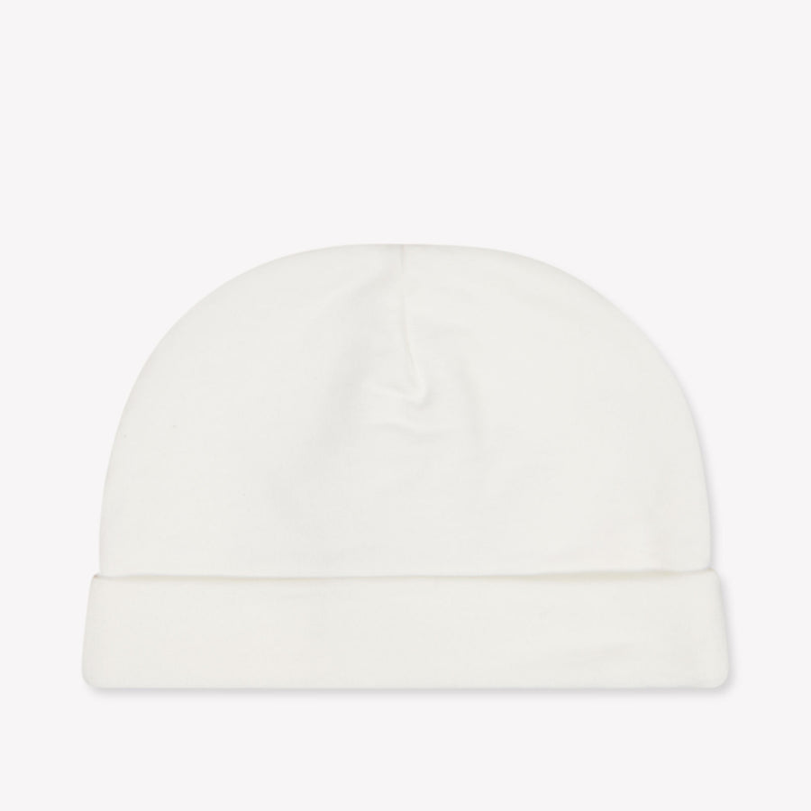 Moschino Baby Unisex Hat In OffWhite