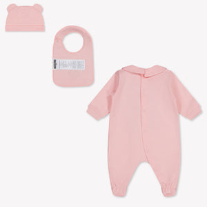 Moschino Baby Unisex Boxpakje In Licht Roze