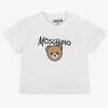 Moschino Baby Unisex T-Shirt In Wit
