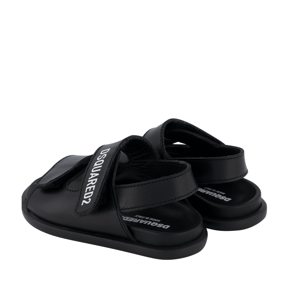 Dsquared2 Kinder Unisex Sandalen Zwart