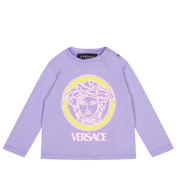Versace Baby Meisjes T-Shirt Lila