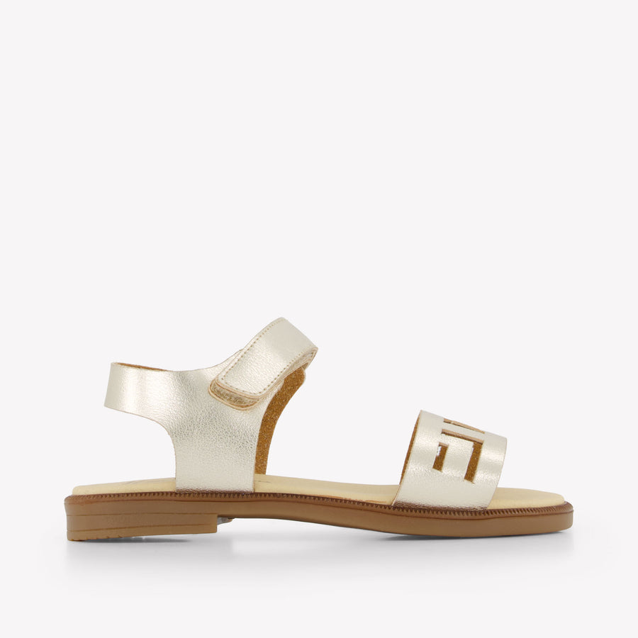 Andanines Meisjes Sandalen In Goud
