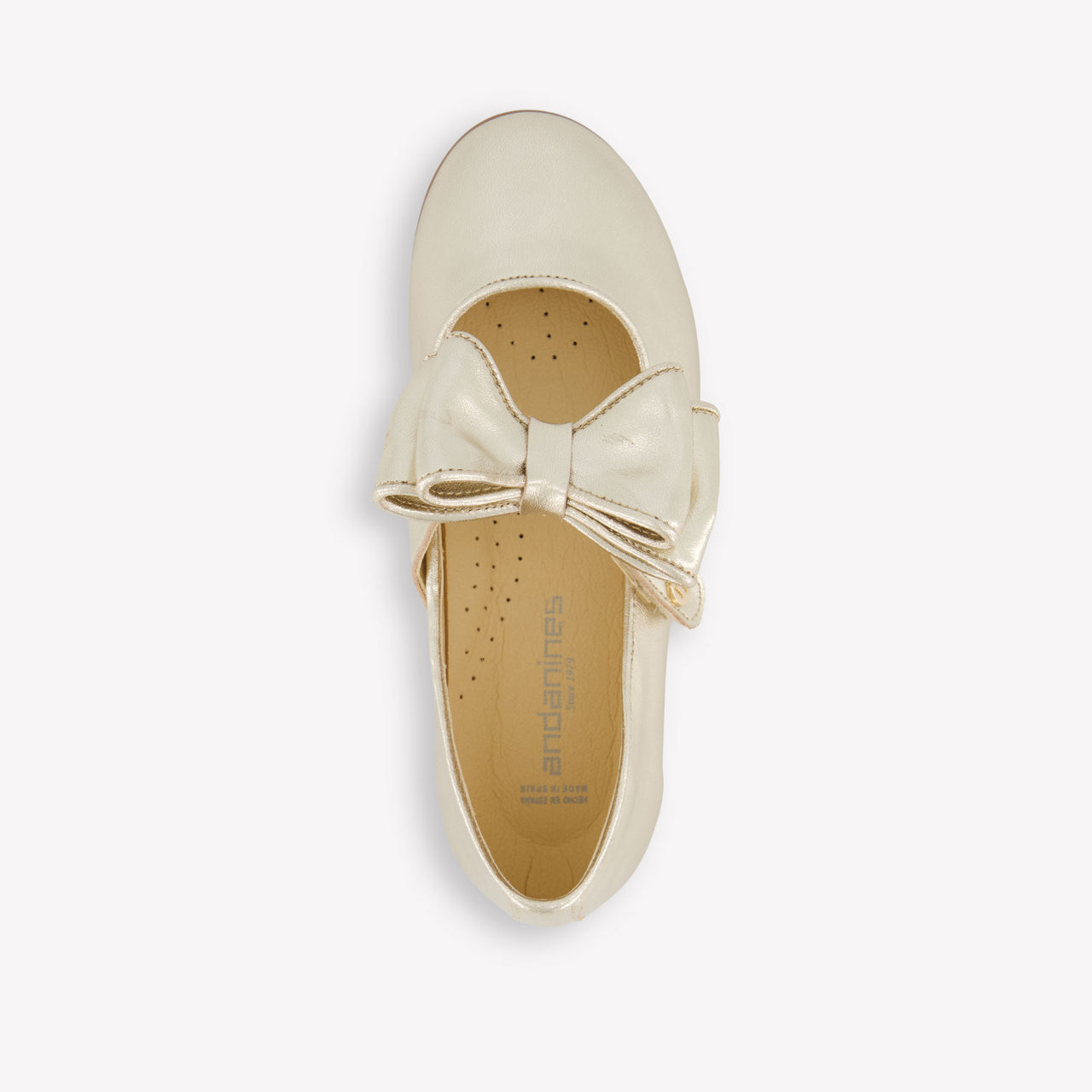 Andanines Meisjes Schoenen In Goud