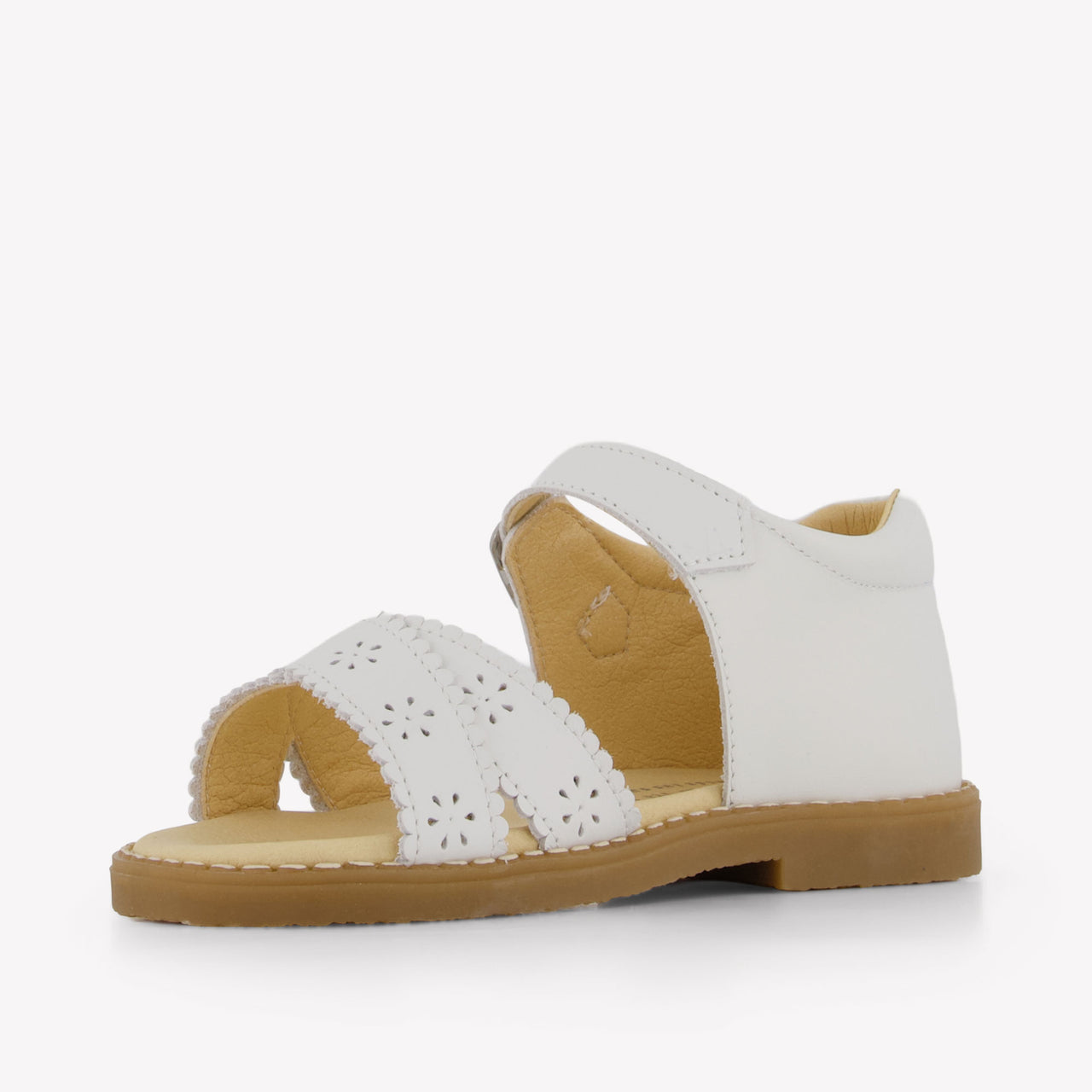 Andanines Meisjes Sandalen In Wit
