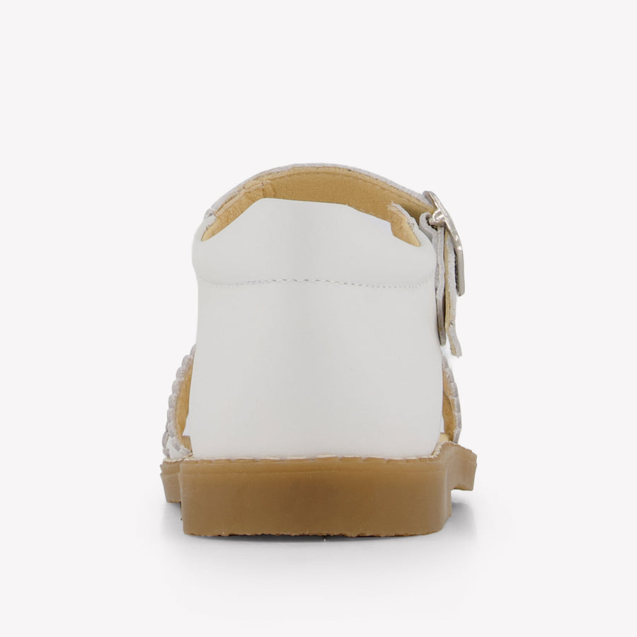 Andanines Meisjes Sandalen In Wit