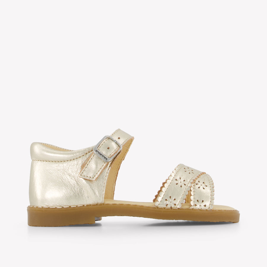 Andanines Kinder Meisjes Sandalen In Goud