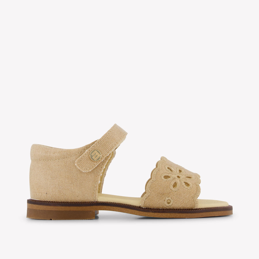 Andanines Kinder Meisjes Sandalen In Beige