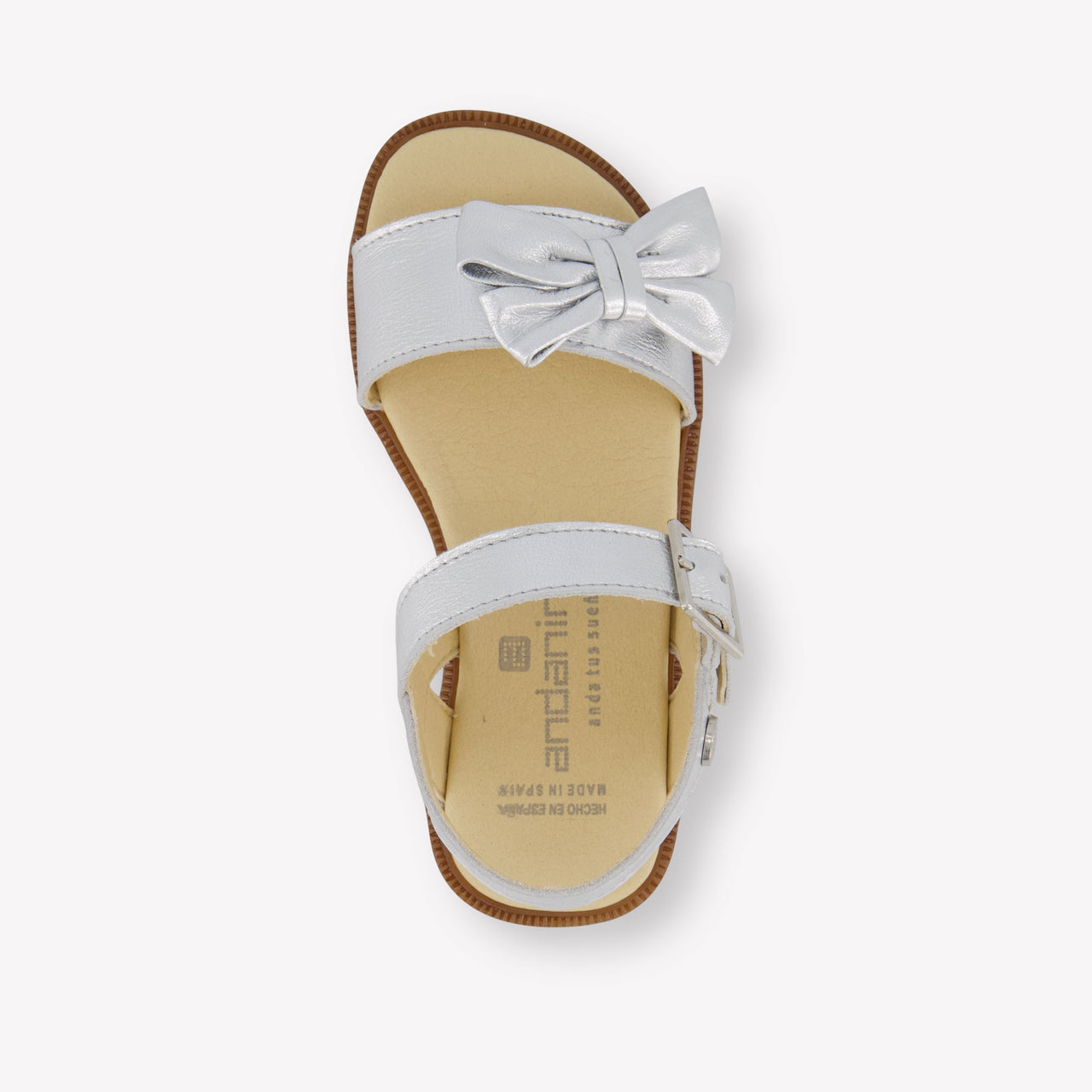 Andanines Meisjes Sandalen In Zilver