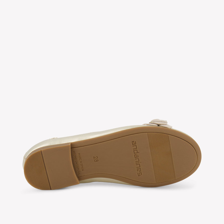 Andanines Meisjes Schoenen In Goud