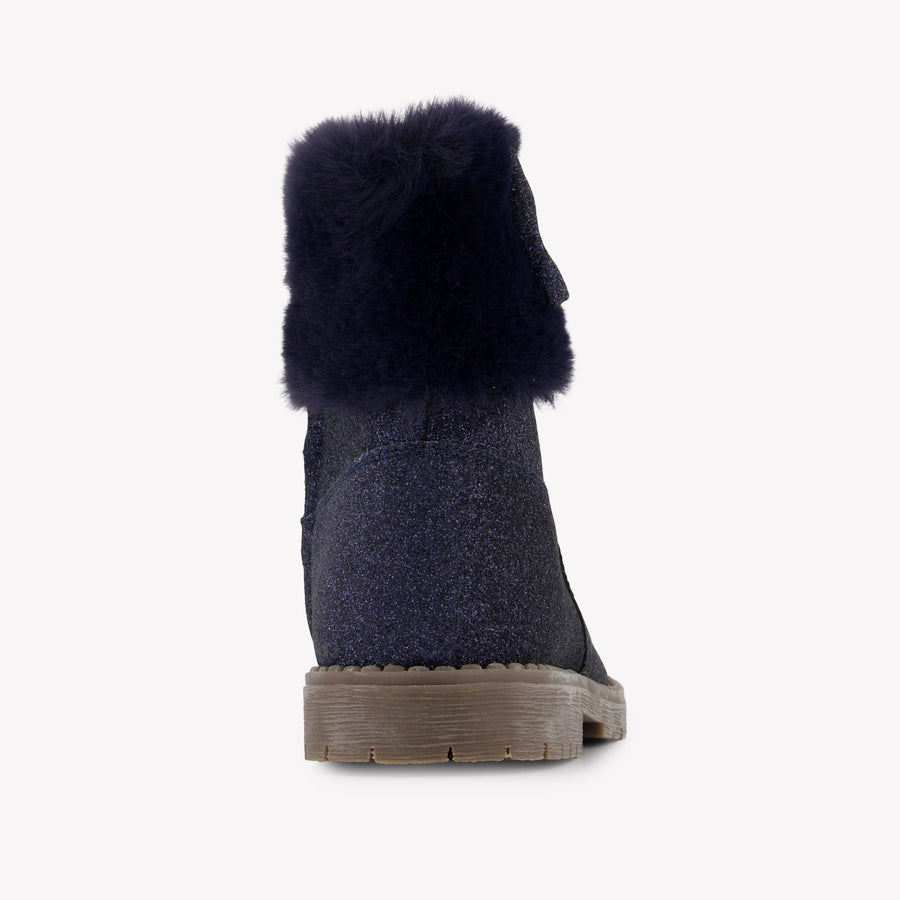Andanines Meisjes Laarzen In Navy