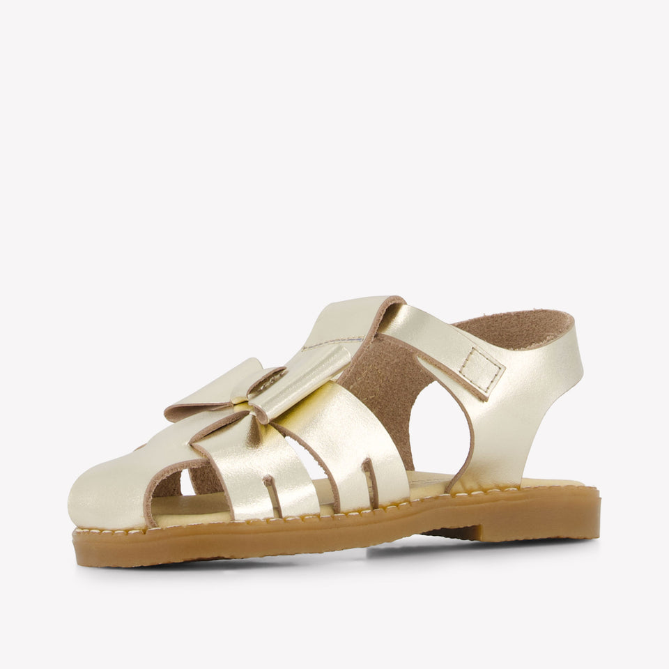 Andanines Meisjes Sandalen In Goud