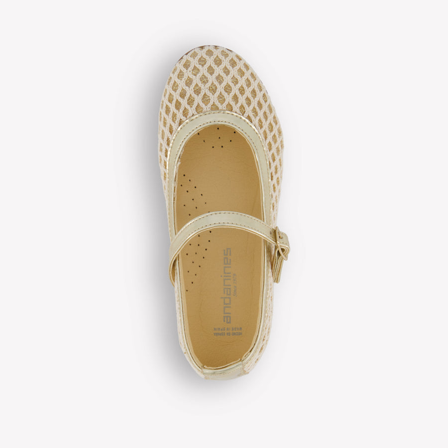 Andanines Meisjes Schoenen In Beige