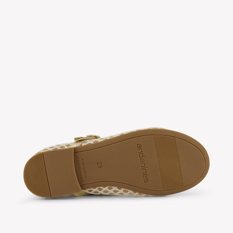 Andanines Meisjes Schoenen In Beige