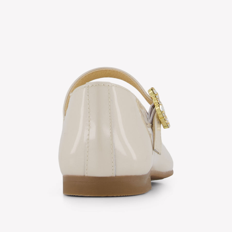 Andanines Meisjes Schoenen In Licht Beige
