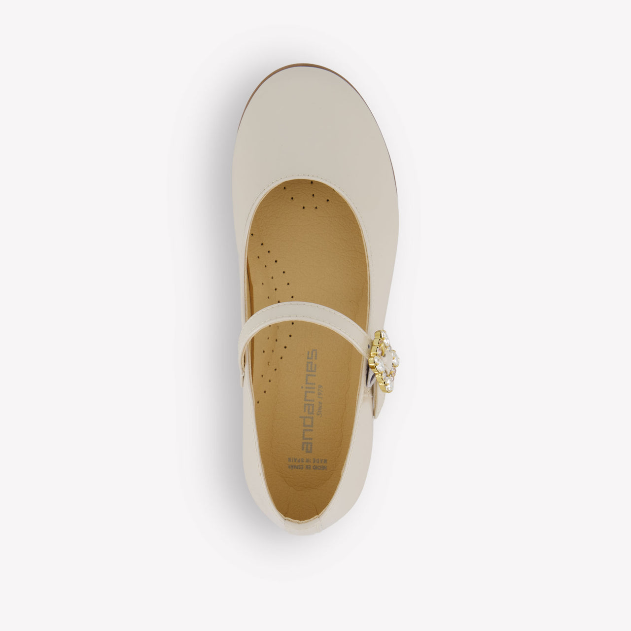 Andanines Meisjes Schoenen In Licht Beige
