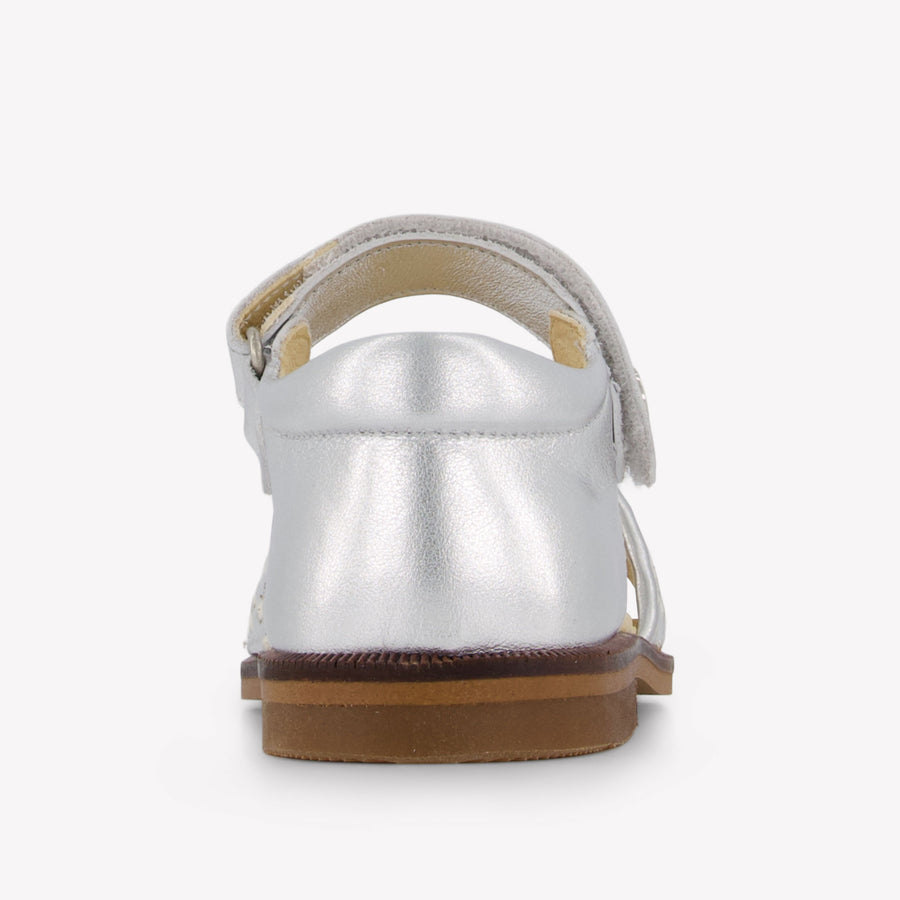 Andanines Meisjes Sandalen In Zilver