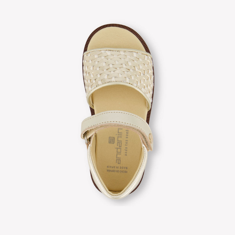 Andanines Meisjes Sandalen In Goud