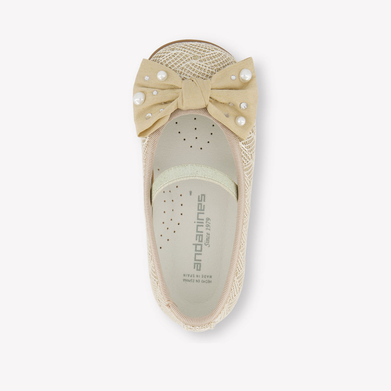 Andanines Meisjes Schoenen In Beige