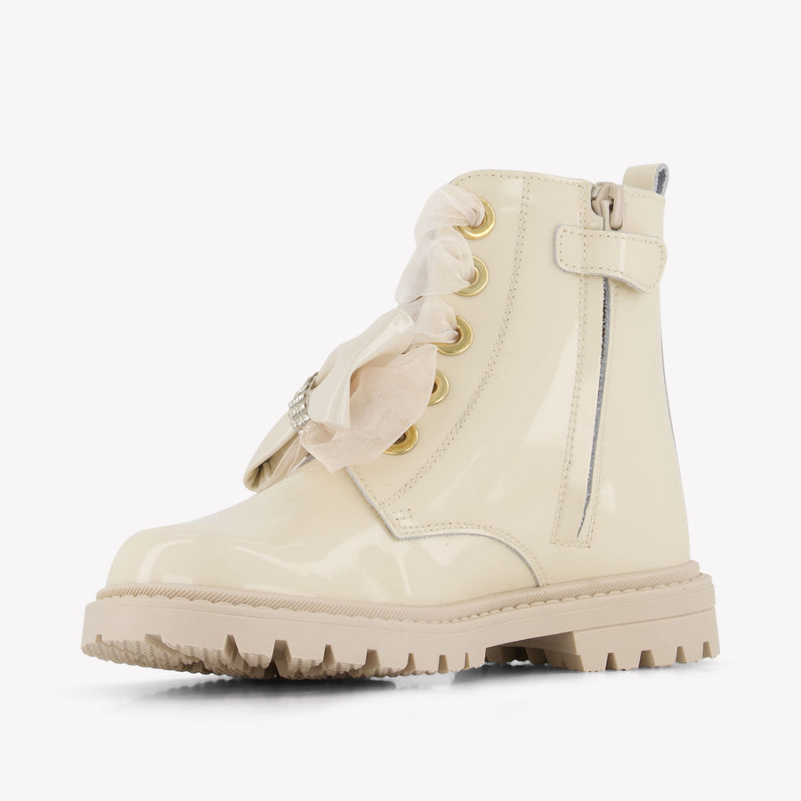 Andanines Meisjes Laarzen In Beige