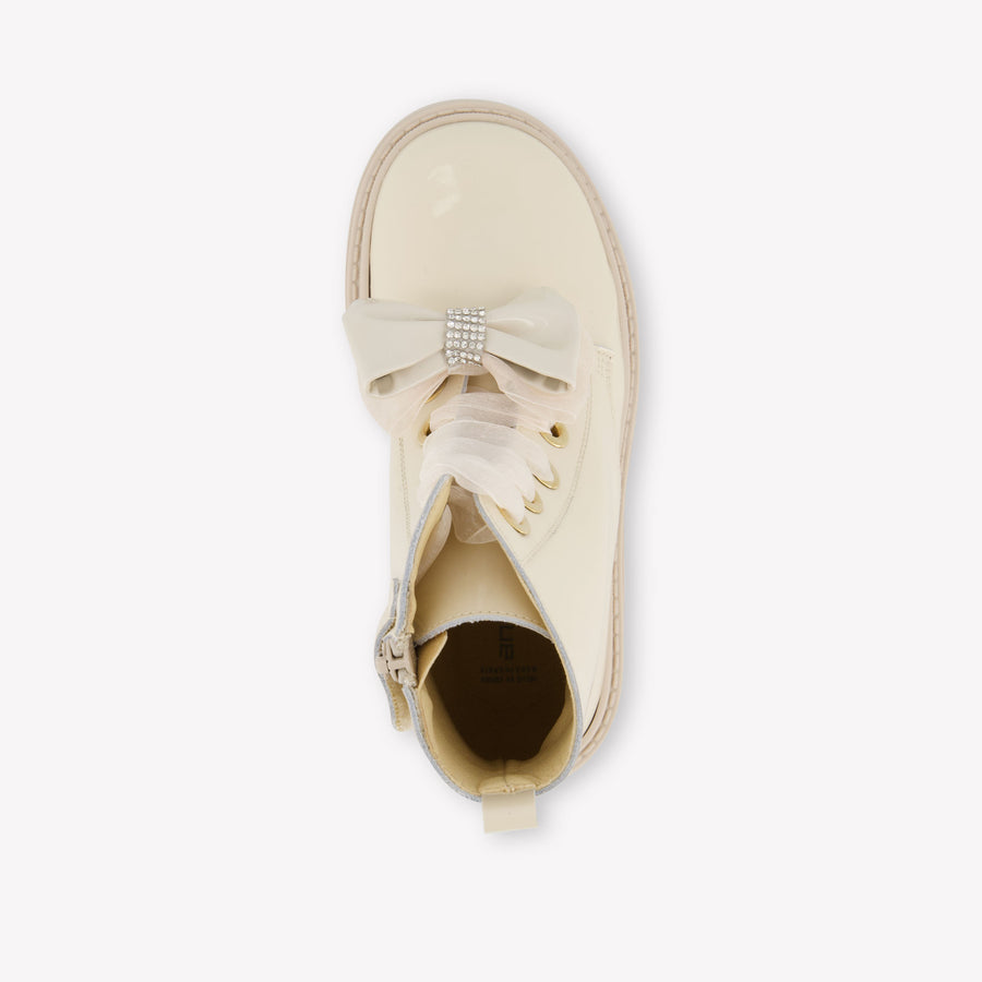 Andanines Meisjes Laarzen In Beige