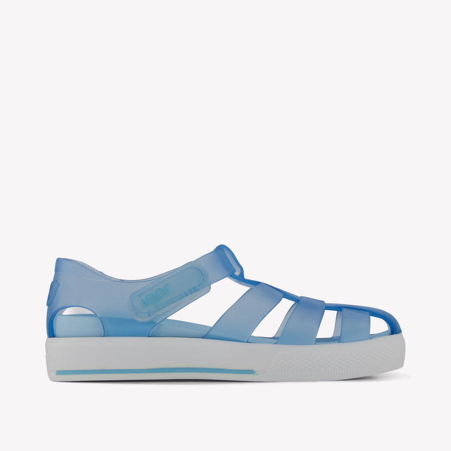 Igor Kinder Unisex Sandalen In Licht Blauw