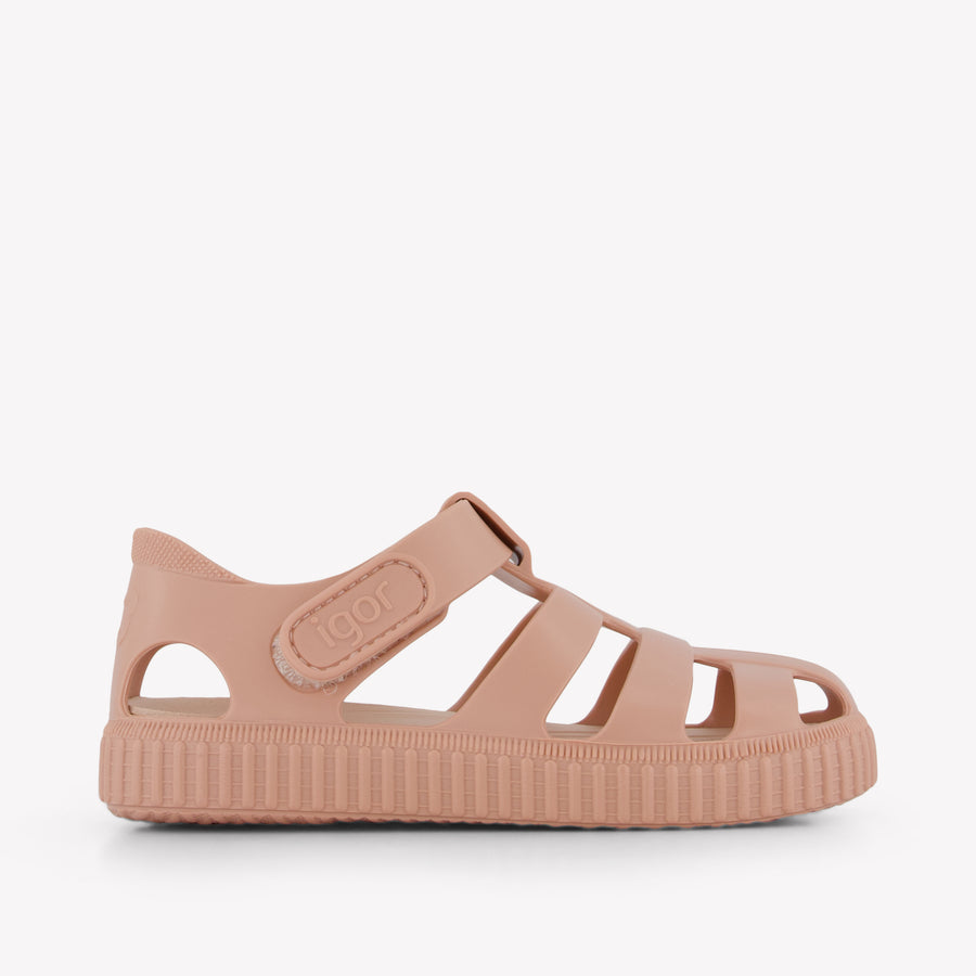 Igor Meisjes Sandalen In Oud Roze