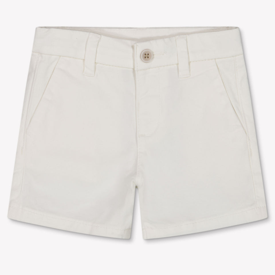 Mayoral Baby Jongens Shorts In Off White