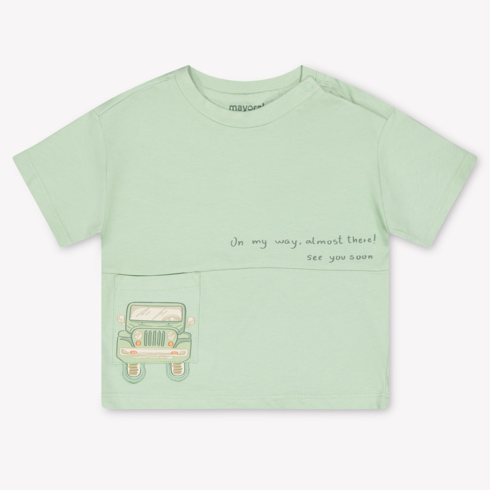 Mayoral Baby Jongens T-Shirt In Licht Groen