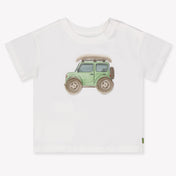 Mayoral Baby Jongens T-Shirt In Off White