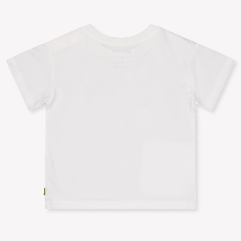 Mayoral Baby Jongens T-Shirt In Off White
