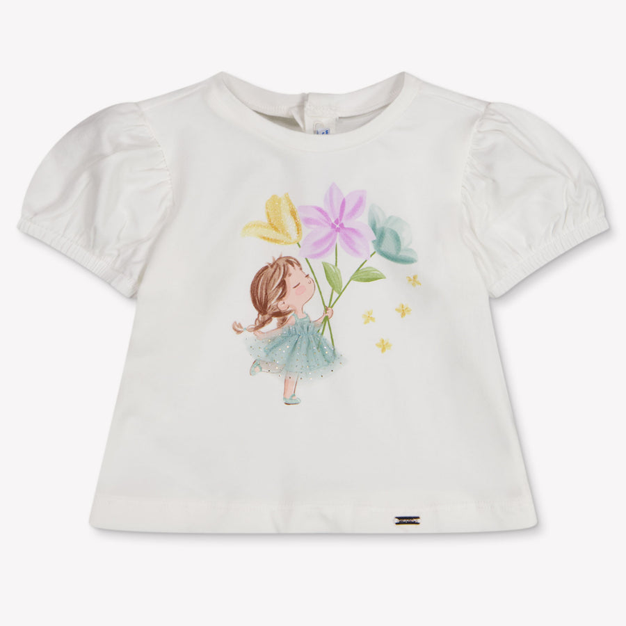 Mayoral Baby Meisjes T-Shirt In Mint