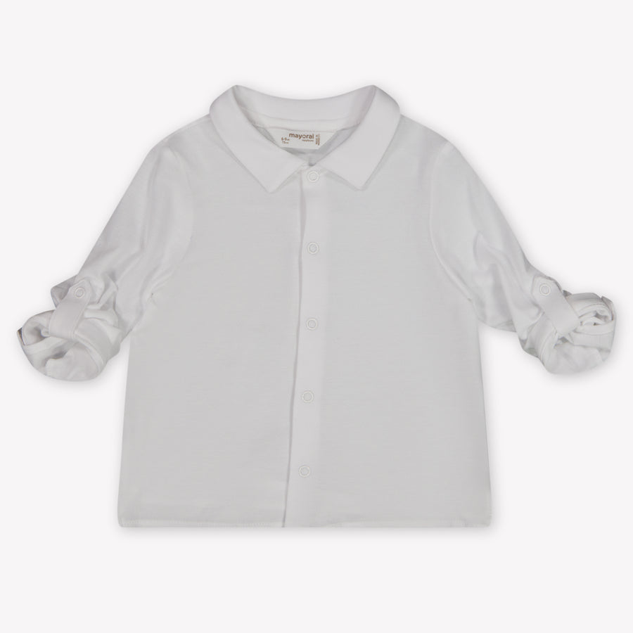 Mayoral Baby Boys Blouse in White