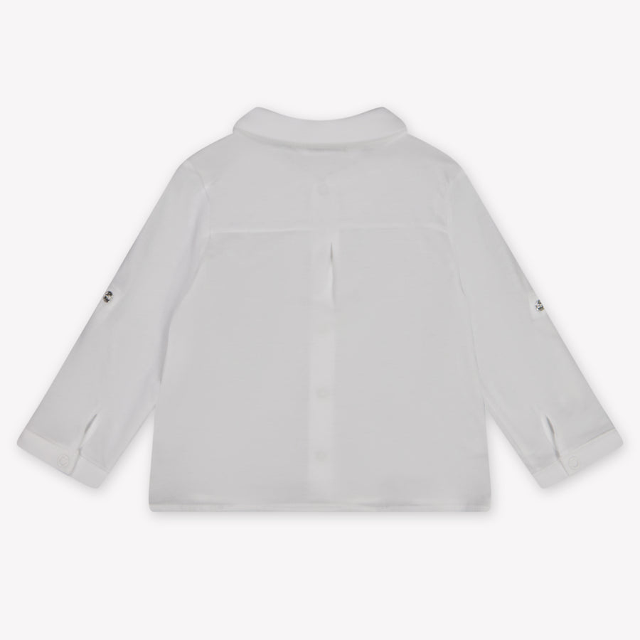 Mayoral Baby Jongens Blouse In Wit