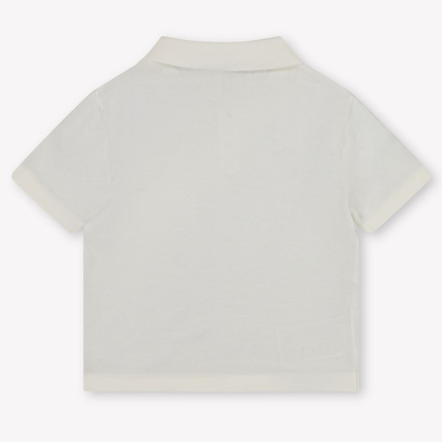 Mayoral Baby Jongens Polo In Off White