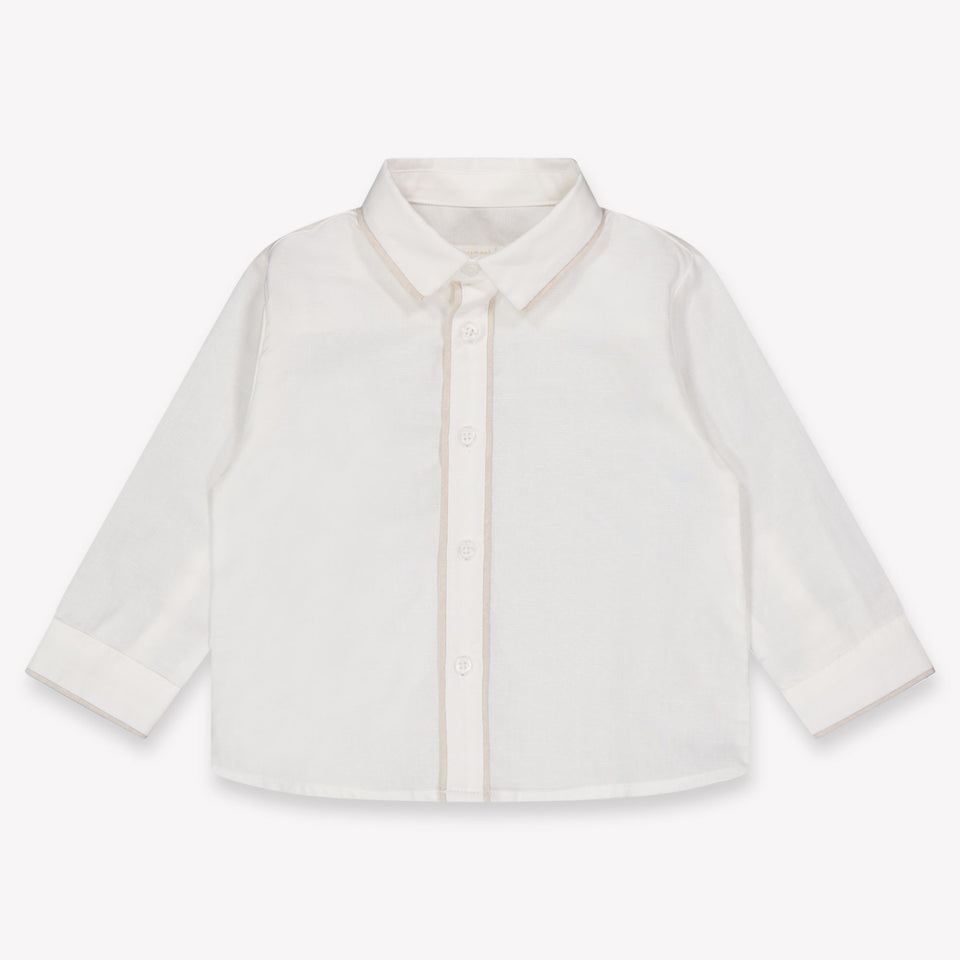 Mayoral Baby Jongens Blouse In Off White
