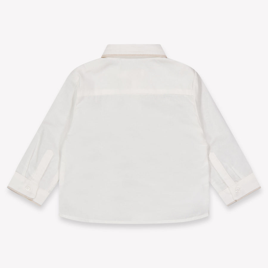 Mayoral Baby Jongens Blouse In Off White