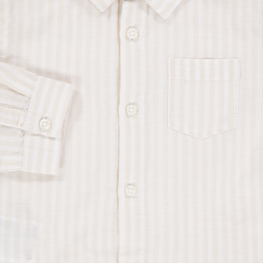 Mayoral Baby Jongens Blouse In Licht Beige